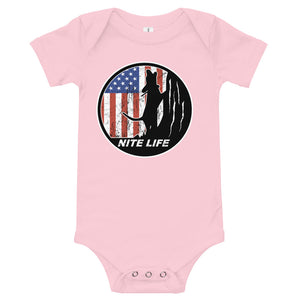 Nite Life baby short sleeve one piece