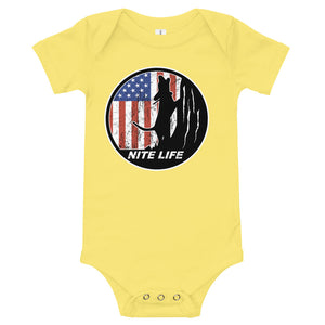 Nite Life baby short sleeve one piece